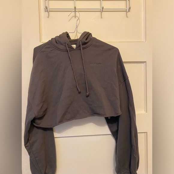 H&m cropped oversized hoodie - Picture 1 of 5